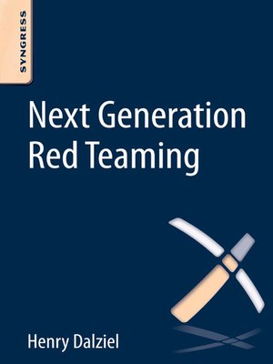 cover image of Next Generation Red Teaming